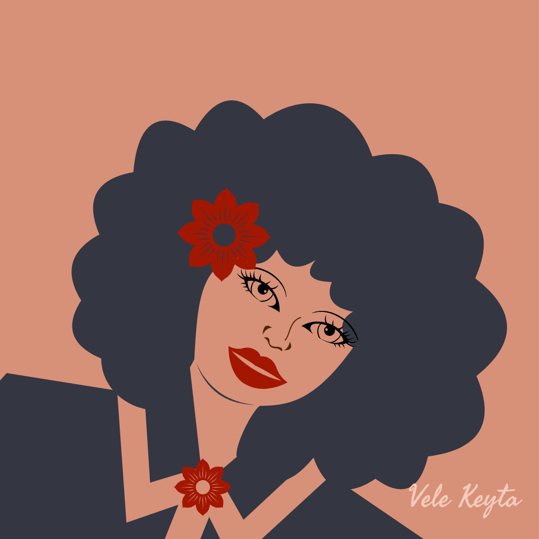 Bouffant Beauty Signature Sticker