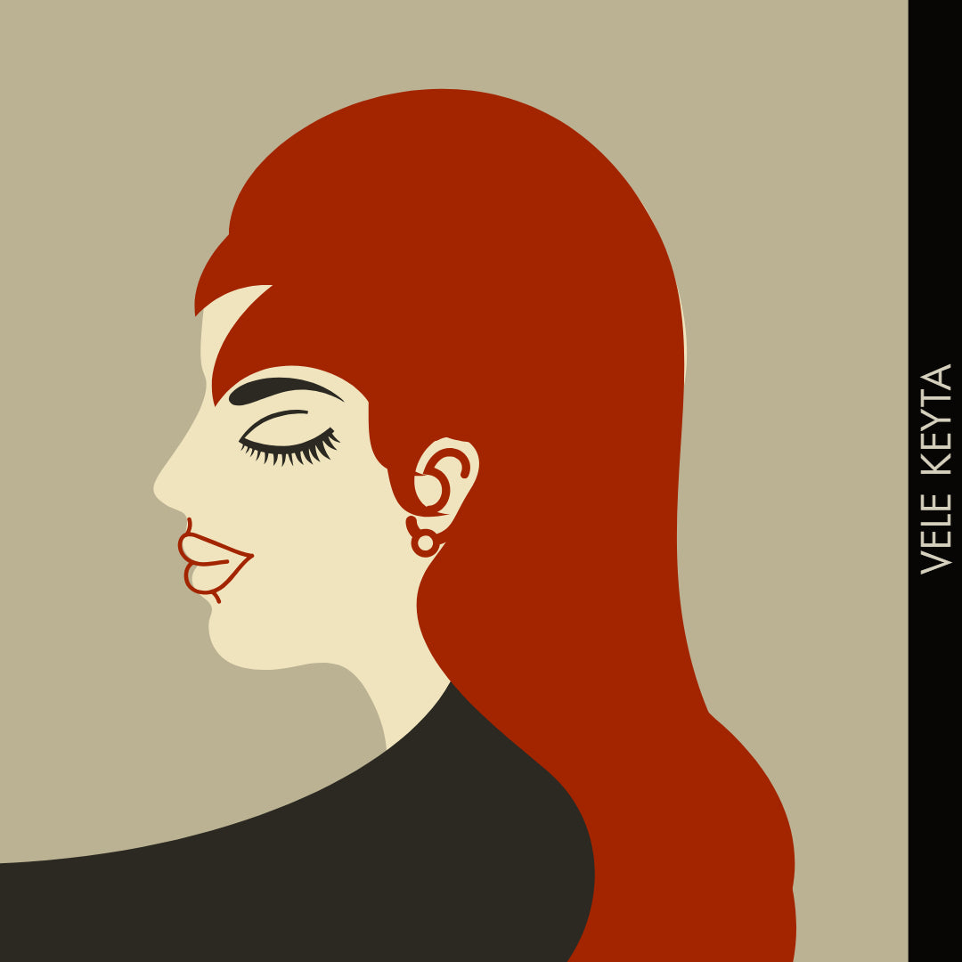 Bouffant Beauty Signature Sticker