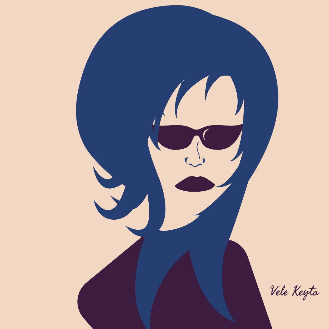 Bouffant Beauty Signature Sticker