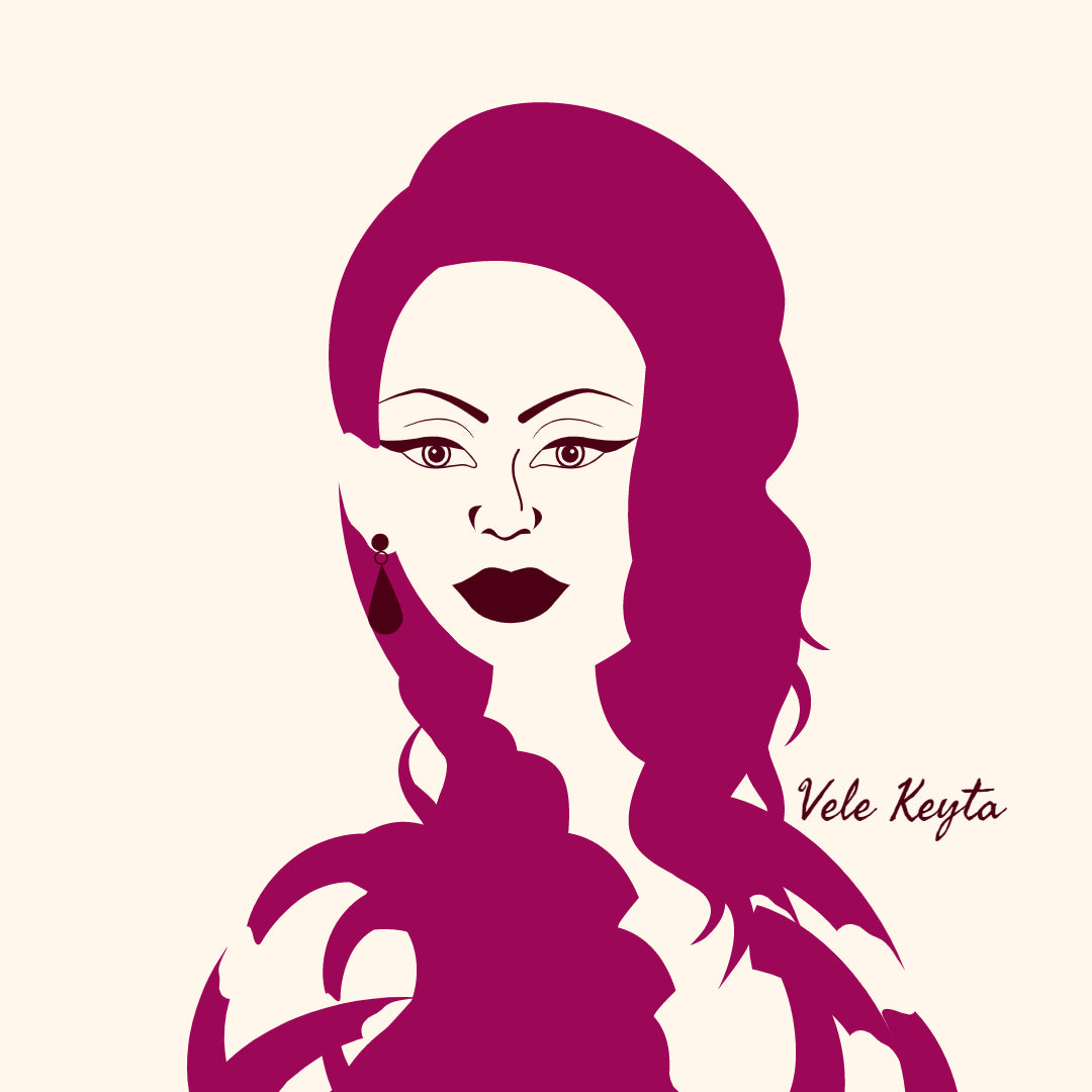 Lady 20 Sings The Blues Signature Sticker