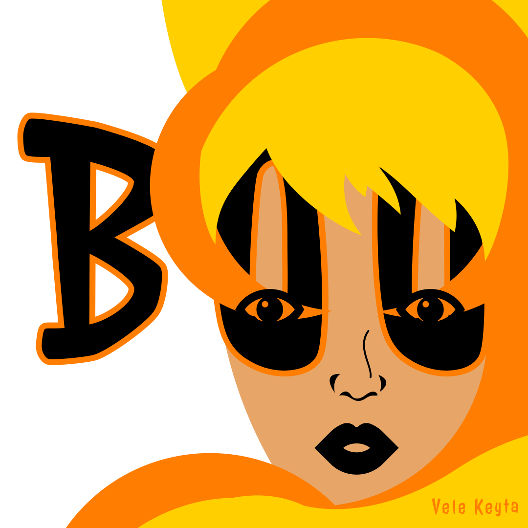 Heidy Boo HalloQueen Sticker